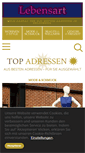 Mobile Screenshot of lebensart-koeln.de